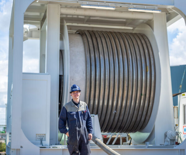 Hydrauvision Umbilical winches
