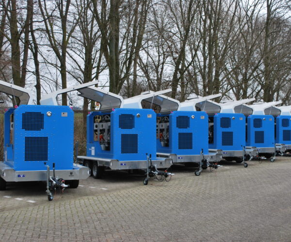 Hydrauvision Big flow water transport systeem