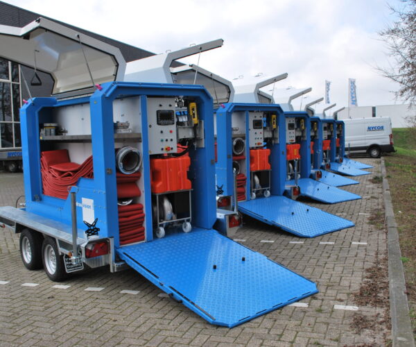 Hydrauvision Big flow water transport systeem
