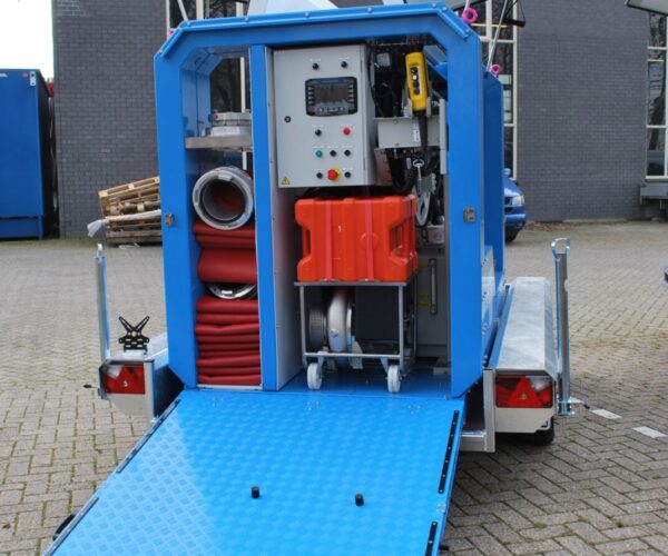 Hydrauvision Big flow water transport systeem