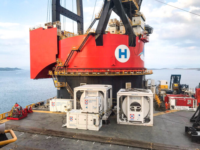 Heerema umbilical winch spread