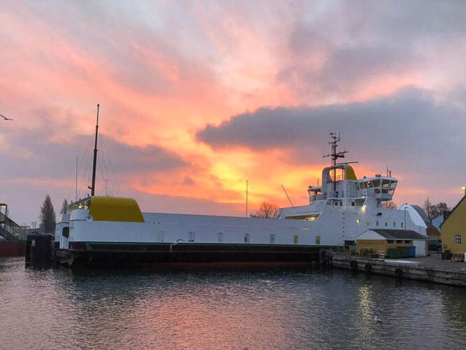 elektrisch aangedreven schip