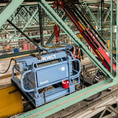 Hydrauvision Rental hydraulic winches and powerpacks
