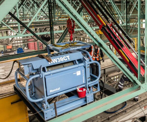 Hydrauvision Rental winches and powerpacks