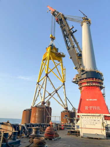 Offshore jacket stability