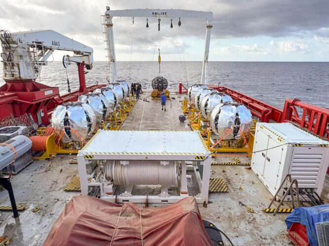 Active Heave Compensation System for Deep-Sea Research