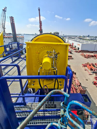 secondary steel installation for Thor Offshore Wind Farm RWE