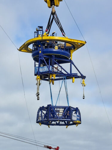 secondary steel installation for Thor Offshore Wind Farm RWE