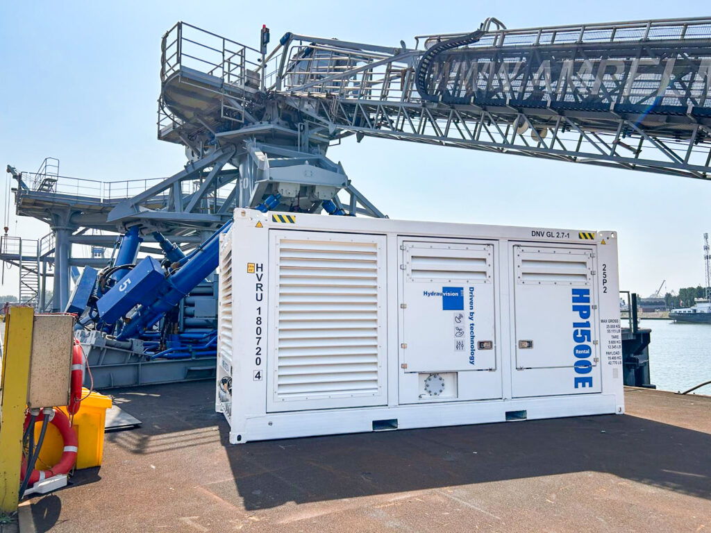 HydrauPack 1500E electric driven power pack zero emission