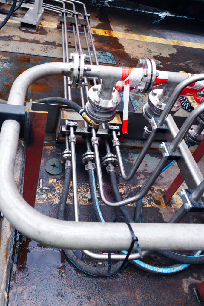 Hydrauvision Piping installation