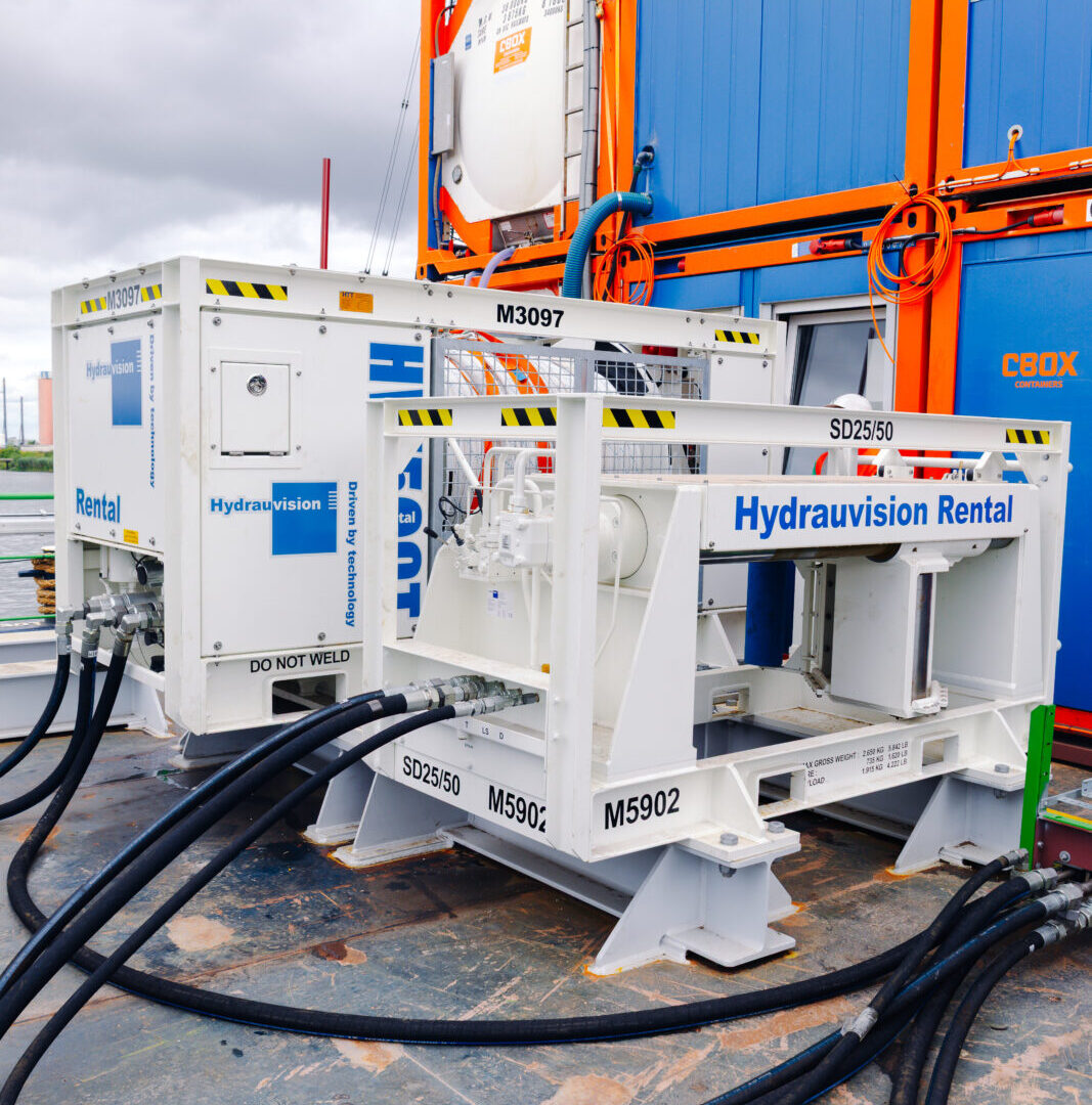 Winch Rental equipment HW50CT Hydrauvision 3
