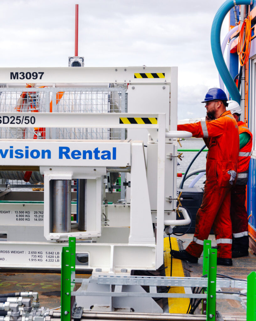 Winch Rental equipment HW50CT Hydrauvision 2