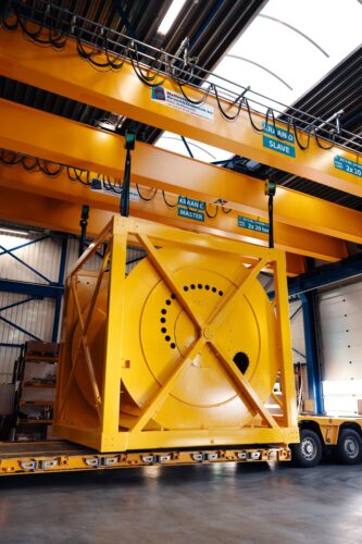 Menck winch spread